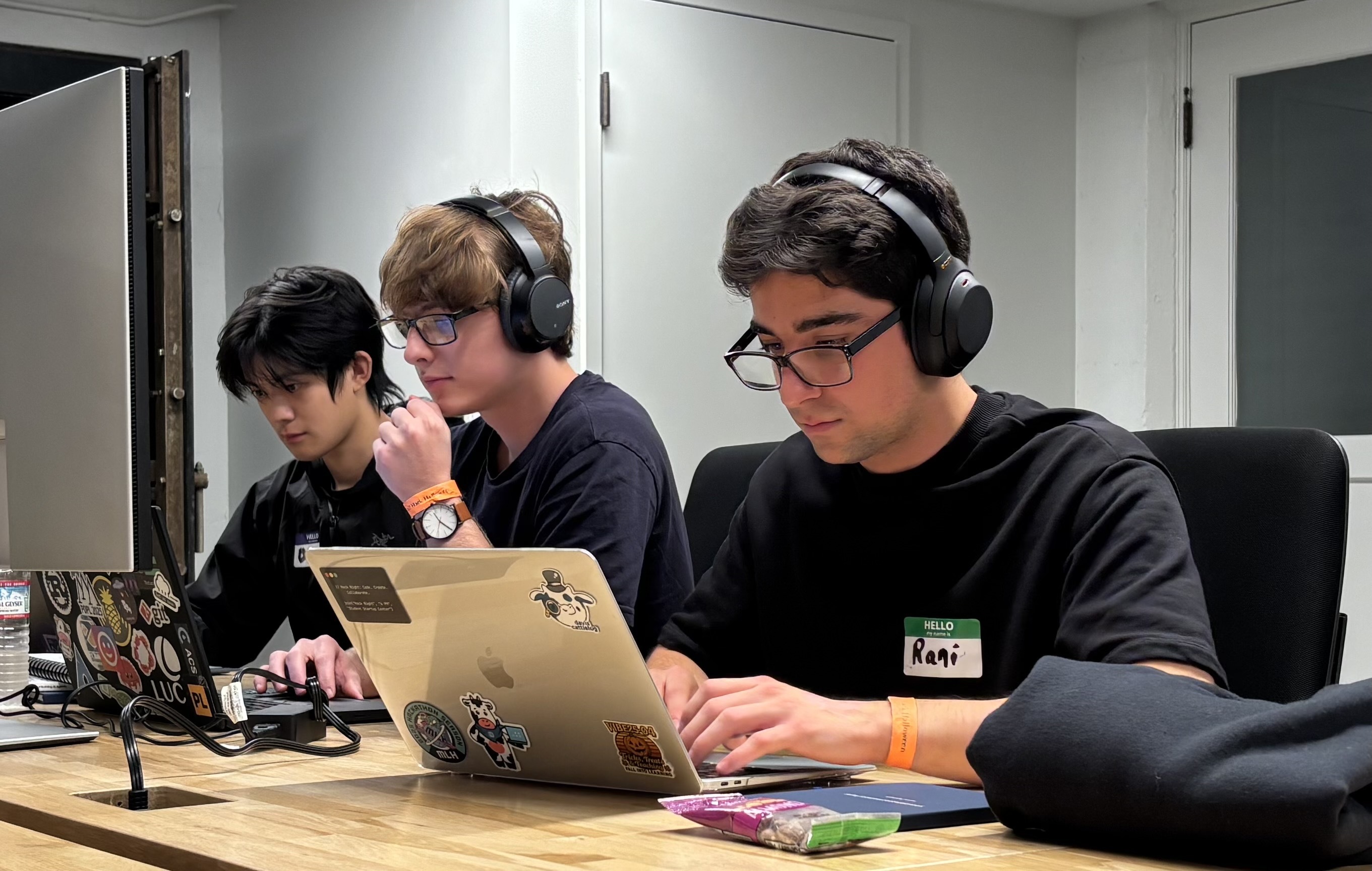 Jake Roggenbuck and team at Y Combinator Hackathon