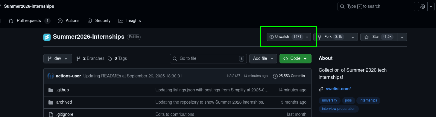 swelist repo